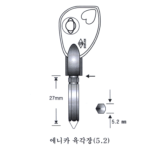 애니카 육각 장(5.2T)